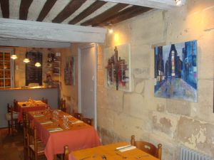 Exposition au restaurant La Courtine à Caen Exposition au restaurant La Courtine à Caen